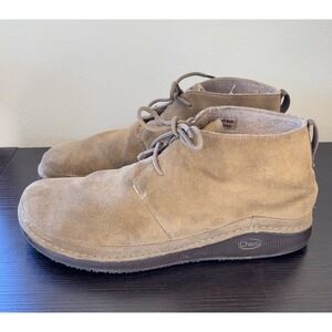Chaco Paonia Desert Boots Men's Size 14 Brown Suede Chukka Boot Teak JCH108737
